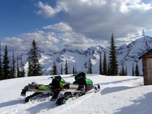 snowmobile tours in Fernie, BC