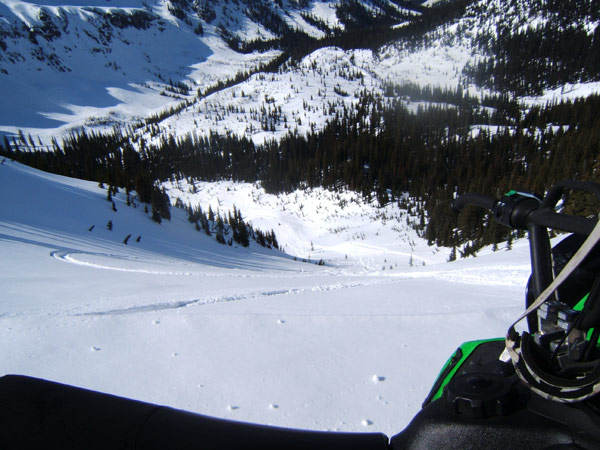 snowmobile tours in Fernie, BC