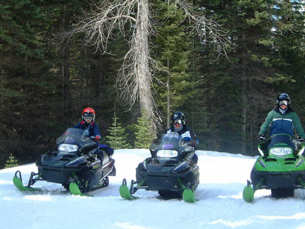 snowmobile tours